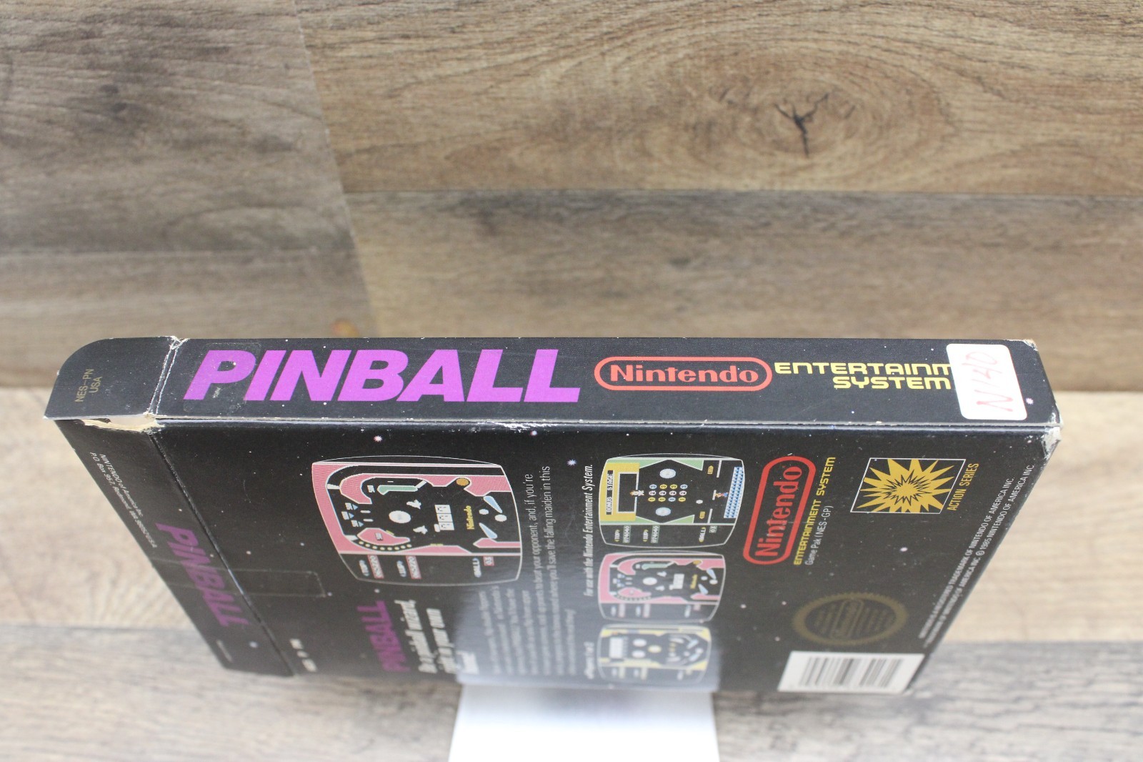Pinball Nintendo NES 1985 VIDEO GAME BOX ONLY