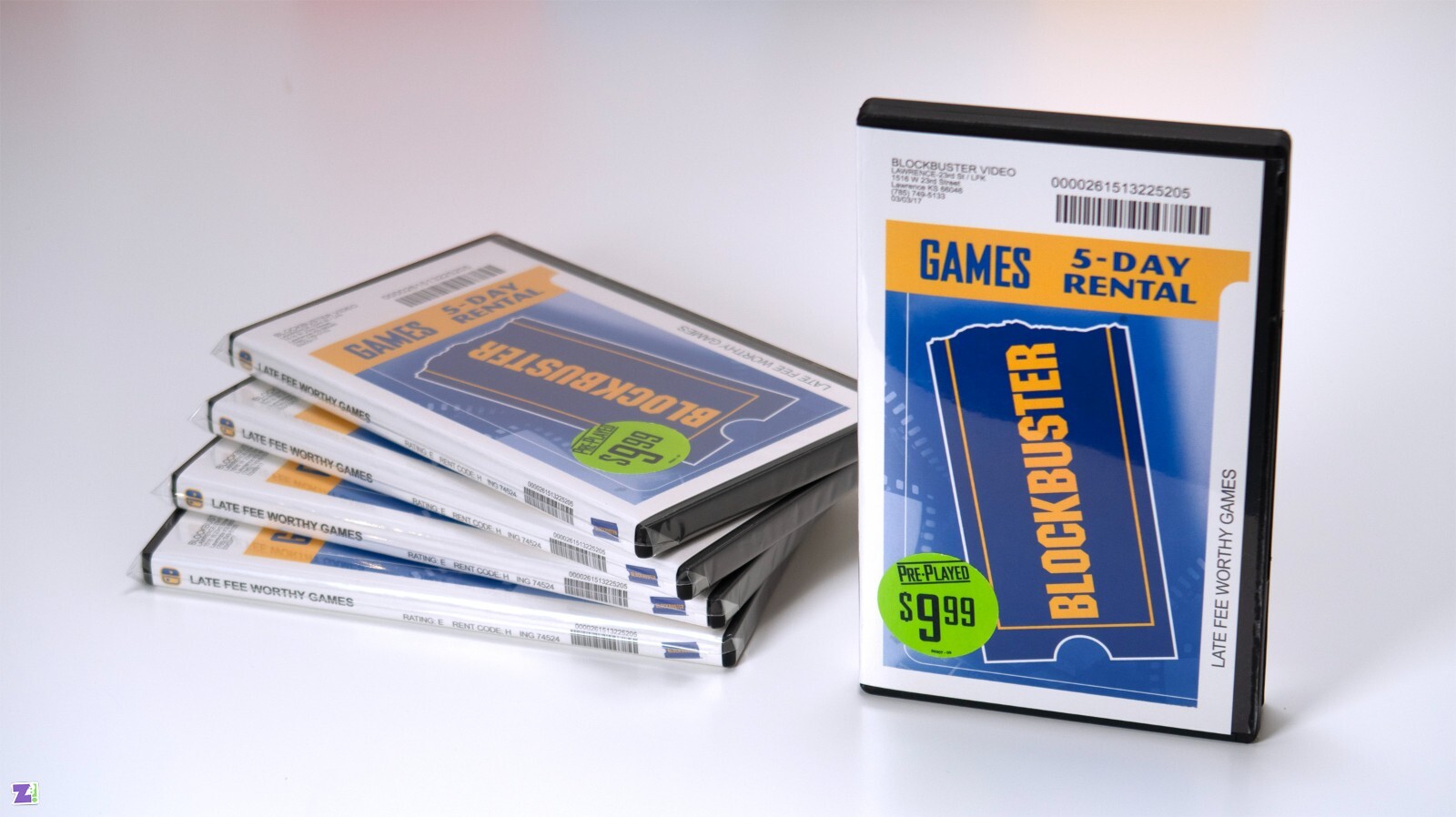 Nintendo Switch Game Card Holder: BLOCKBUSTER VIDEO – Holds 10 Games