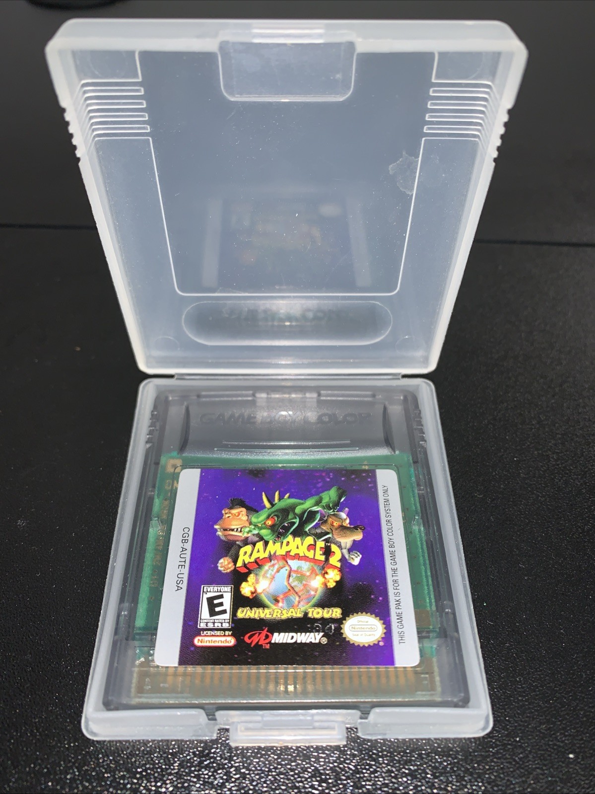 Rampage 2 Universal Tour (Nintendo GameBoy Color) Tested – Authentic Tested