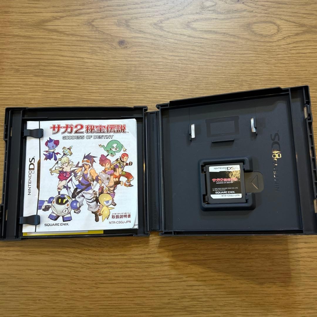 Square Enix Saga 2 Goddess of Destiny Nintendo DS Game Japanese Language