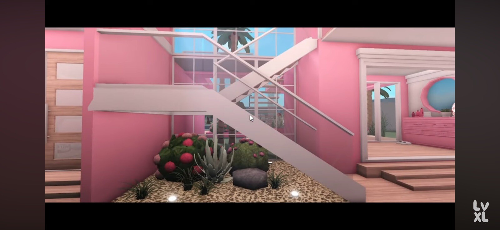 BLOXBURG MODERN BARBIE MANSION!FAST AND DETAILED BUILDER FOR CHEAP PRICE