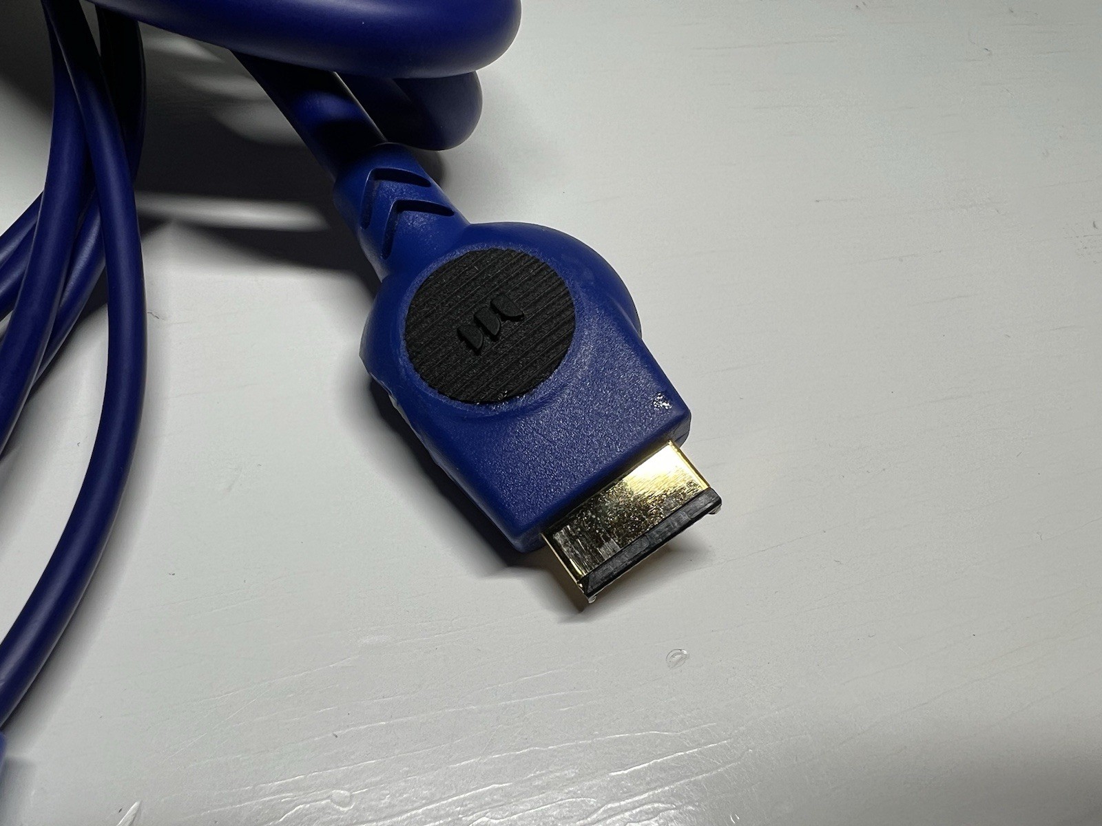 Monster Cable Playstation 2 3 PS2 PS3 Component Cable Gold Tip 10 ft Blue Sony