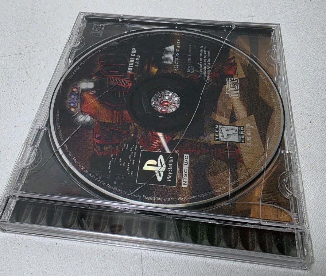 FUTURE COP LAPD Sony PlayStation PS1 1998 No Manual Tested Works