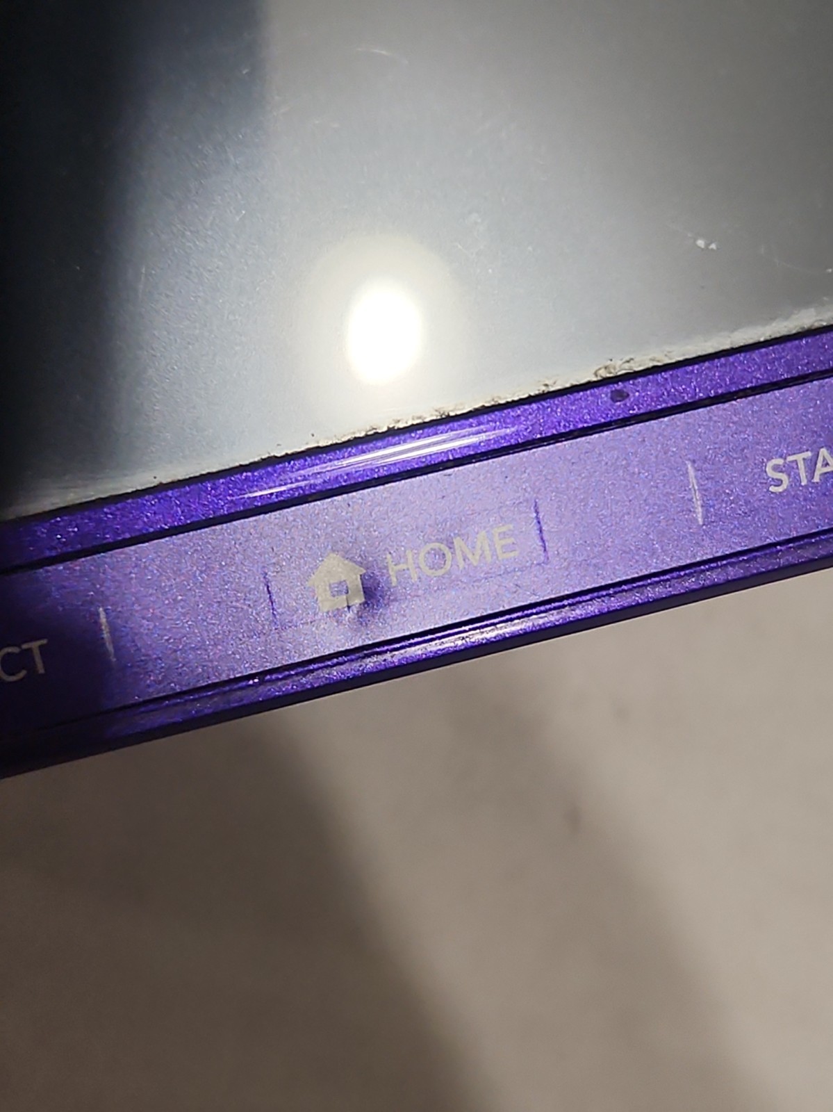 Nintendo 3DS Midnight Purple System CTR-001 Tested Working w/ Charger No Stylus