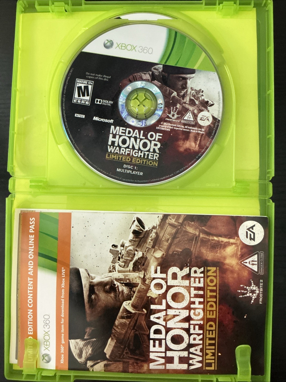 Medal of Honor: Warfighter — Limited Edition (Microsoft Xbox 360) – CIB – Teste