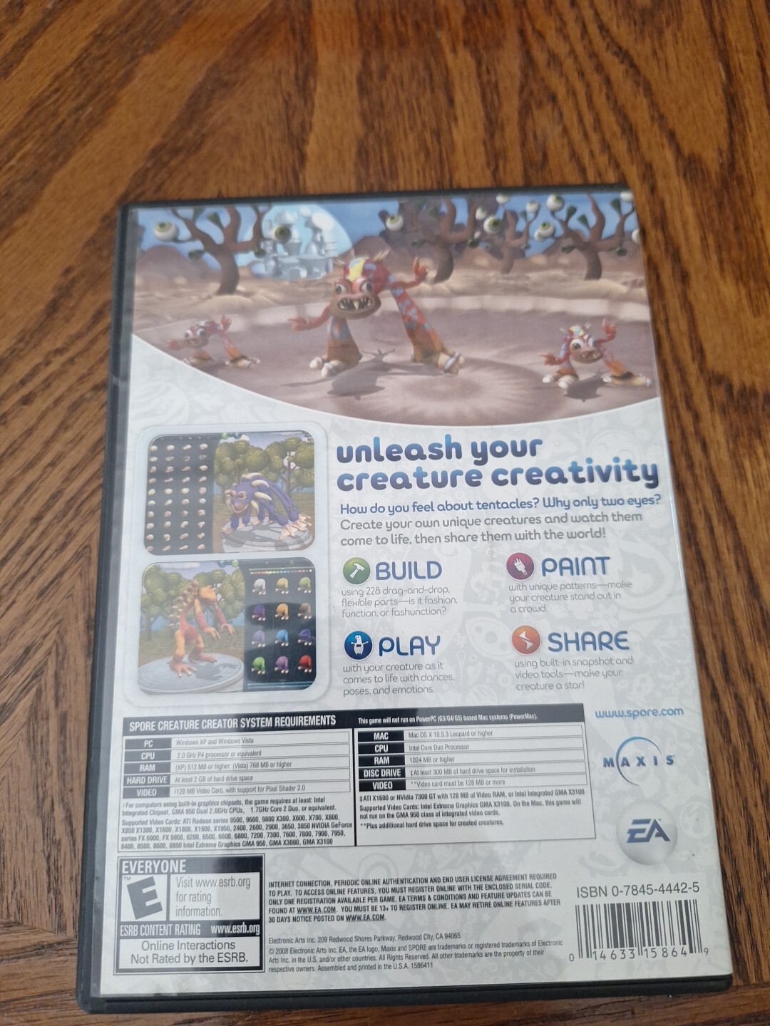 Spore Creature Creator – PC/Mac [video game]
