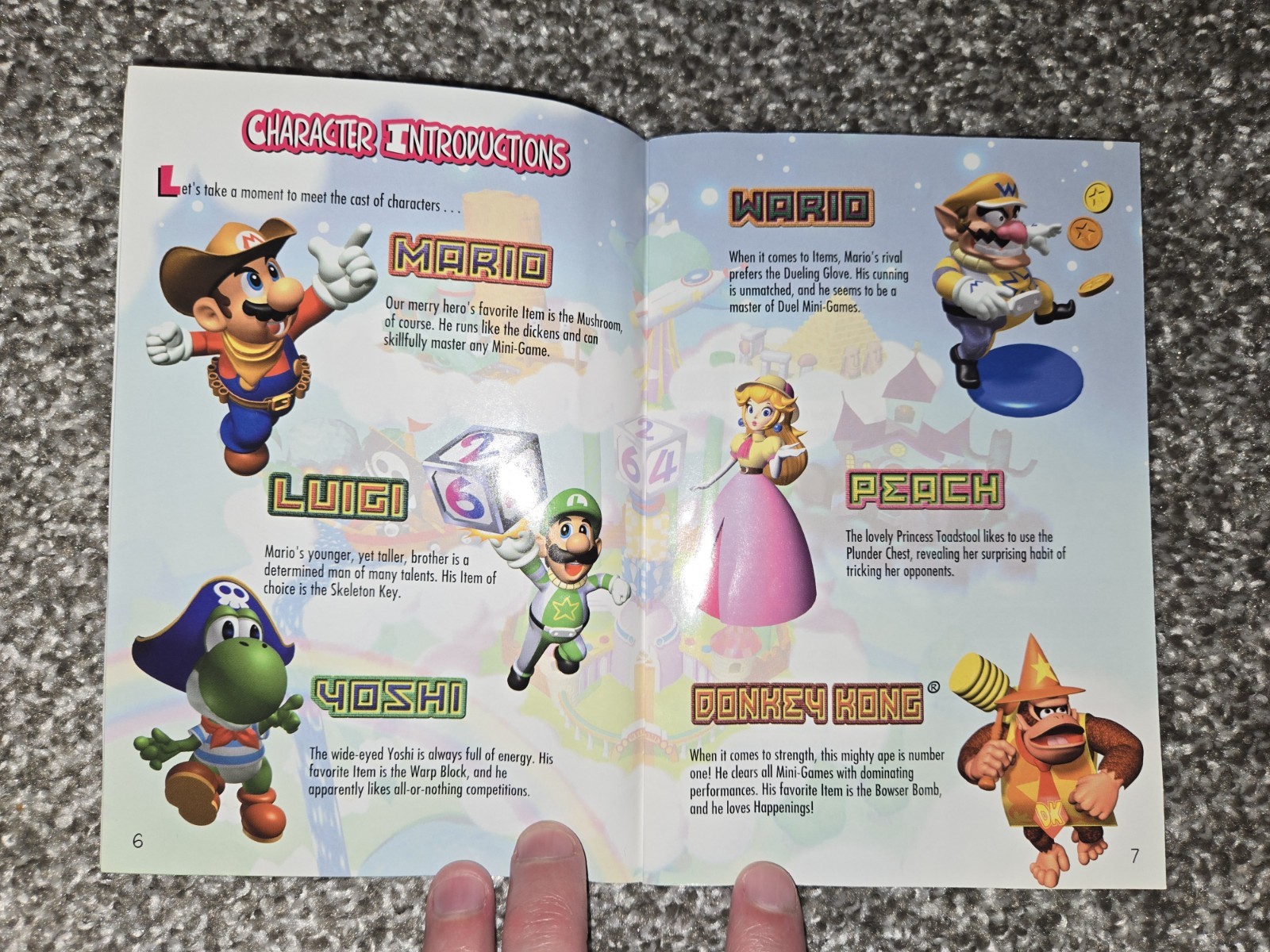 Mario Party 1, 2 & 3 Bundle Authentic N64 Cartridges + Manuals