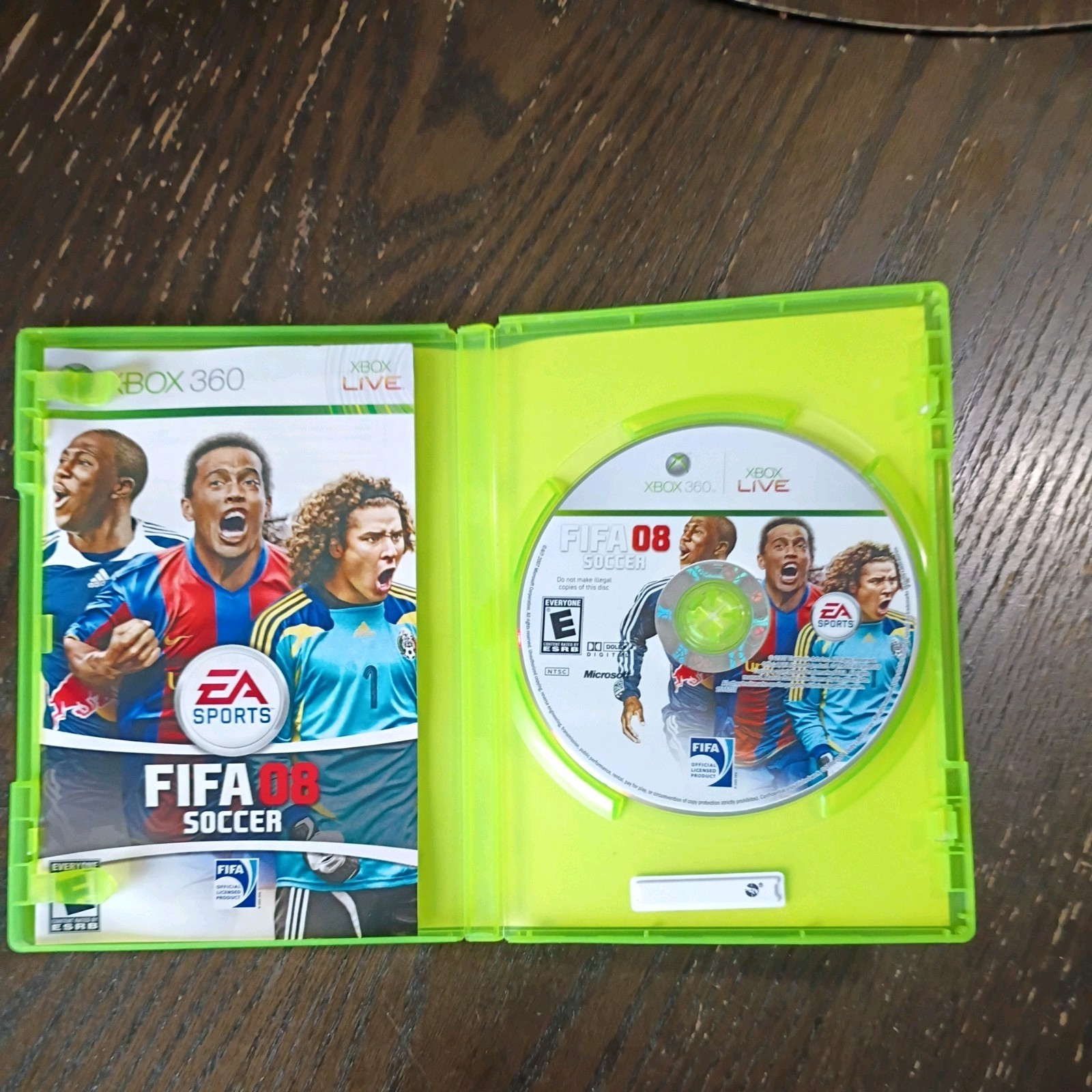 Xbox 360 Fifa 08,10,11,12,14 Game Lot Bundle Soccer Football