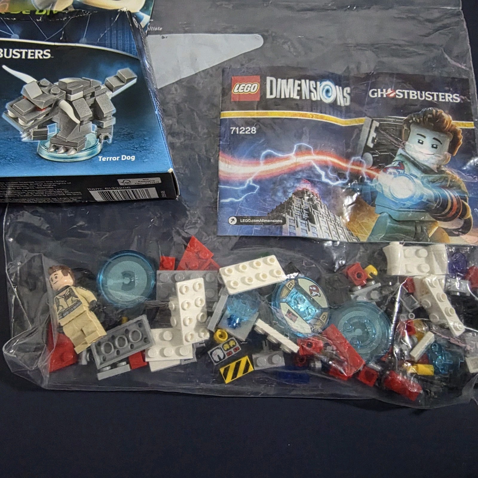Lego Dimensions Ghostbusters Stay Puft Fun Pack (71233) & Level Pack (71228)