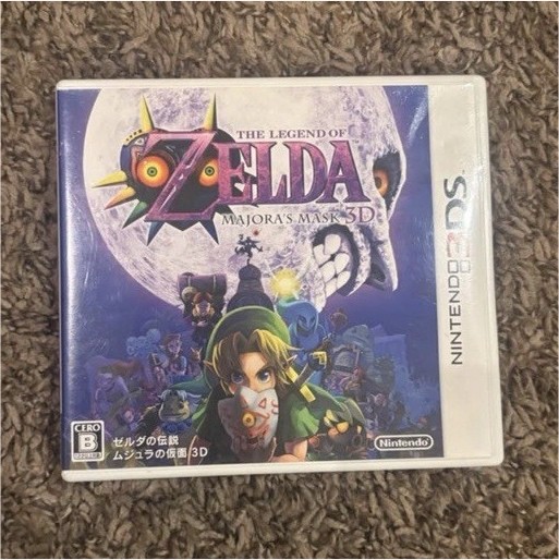 Nintendo The Legend of Zelda: Majora’s Mask Japanese 3D 3DS NTSC-J Manual CERO B