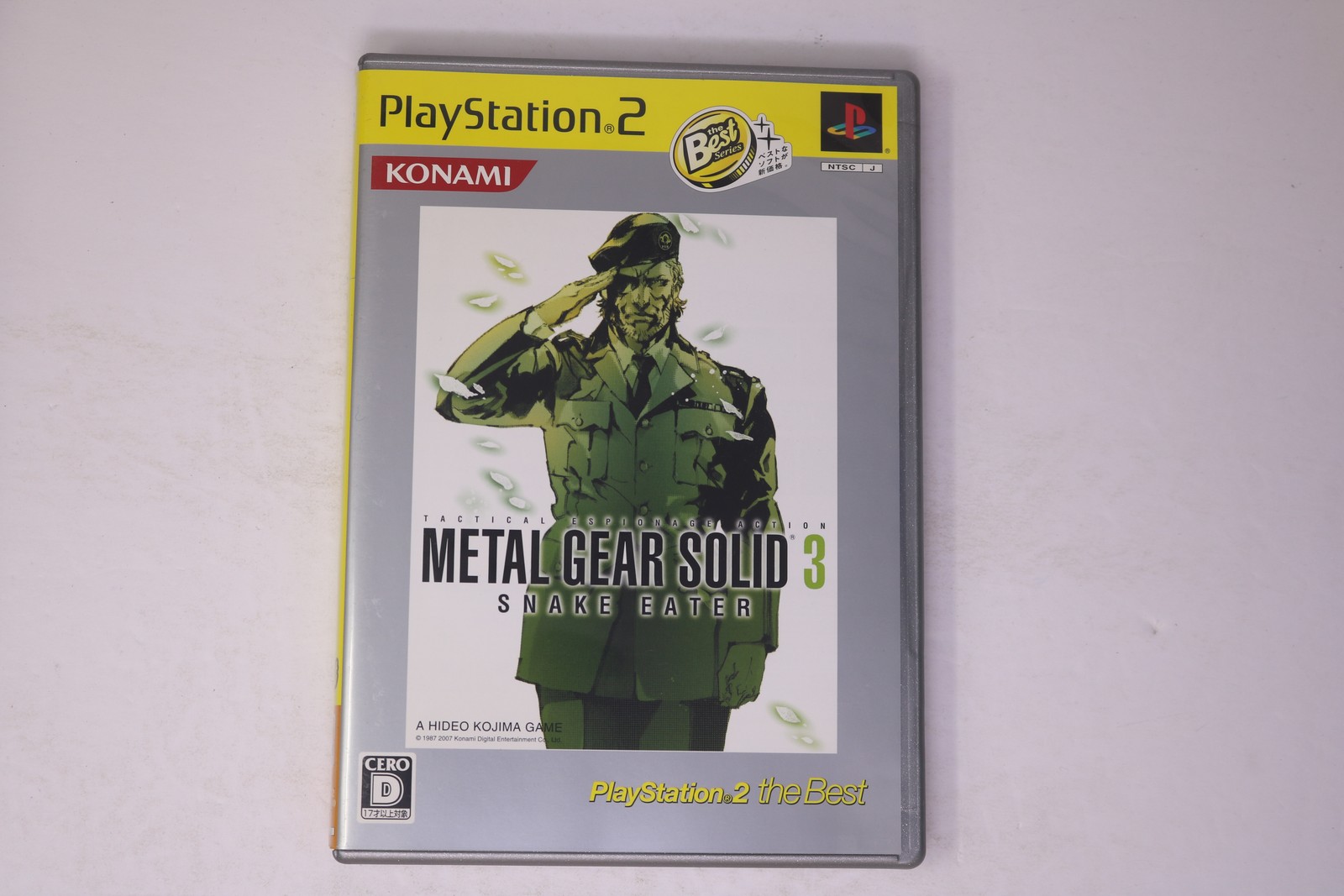 Metal Gear Solid 3 Snake Eater PlayStation 2 PS2 NTSC-J Japan JPN(Region Locked)