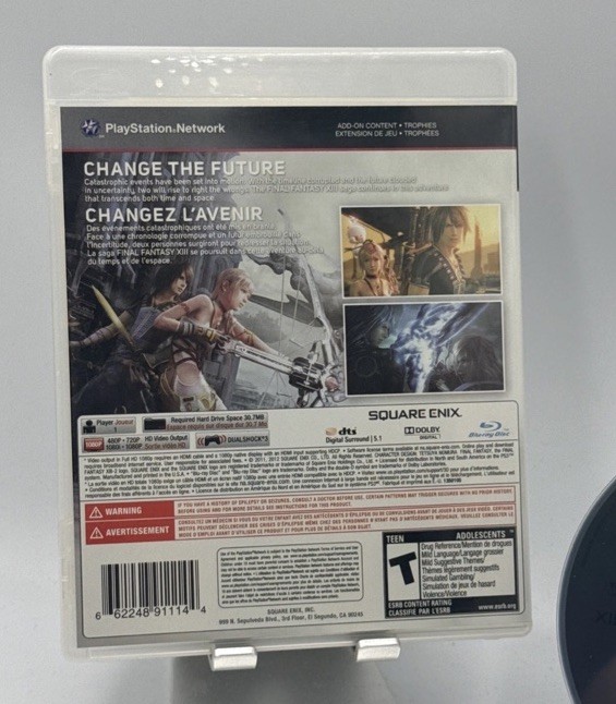 Final Fantasy XIII-2 (Sony PlayStation 3, 2012) CIB Tested & Working