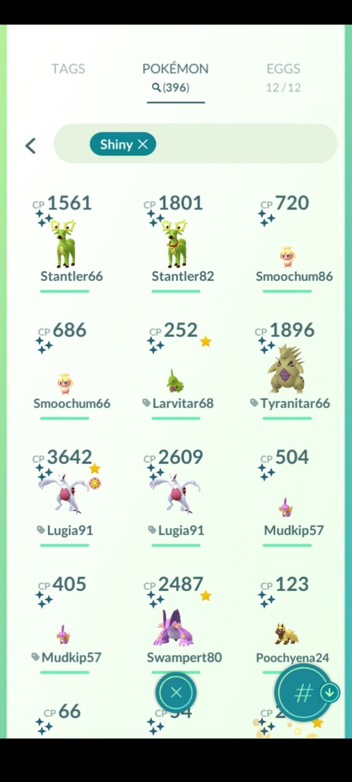Regionals and some rare shinys price varies depending on the pokemon selected.