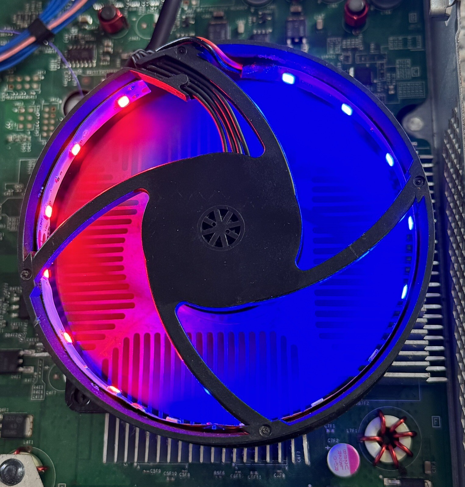 Xbox 360 Led Fan, or RGB LED App, Single Plug & Play LED FAN ONLY/Send In, Read