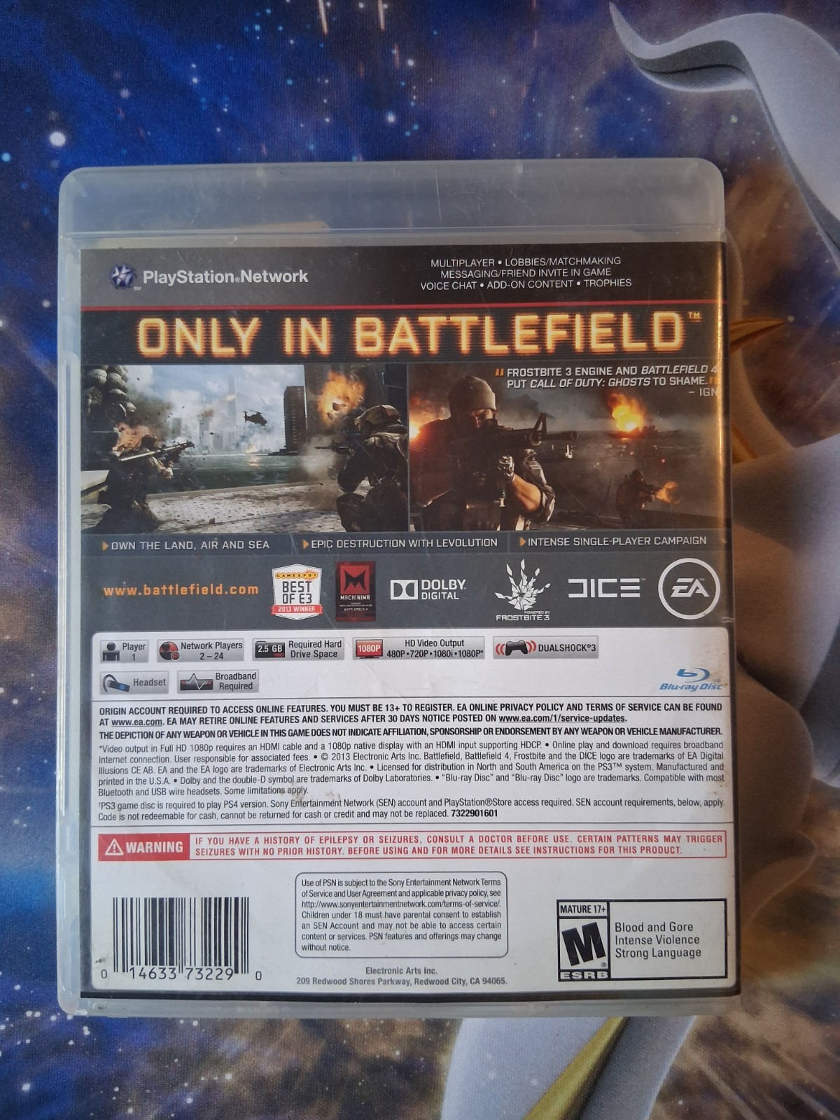 Battlefield 4 (Sony PlayStation 3, 2013)