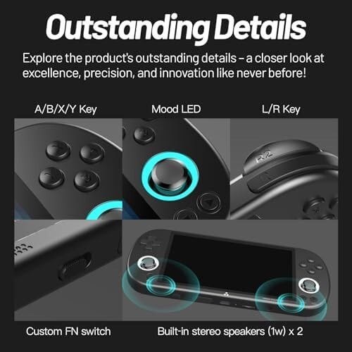 2024 Trimui Video Game Console Linux System Retro Handheld 4.96″ IPS Screen 64gb