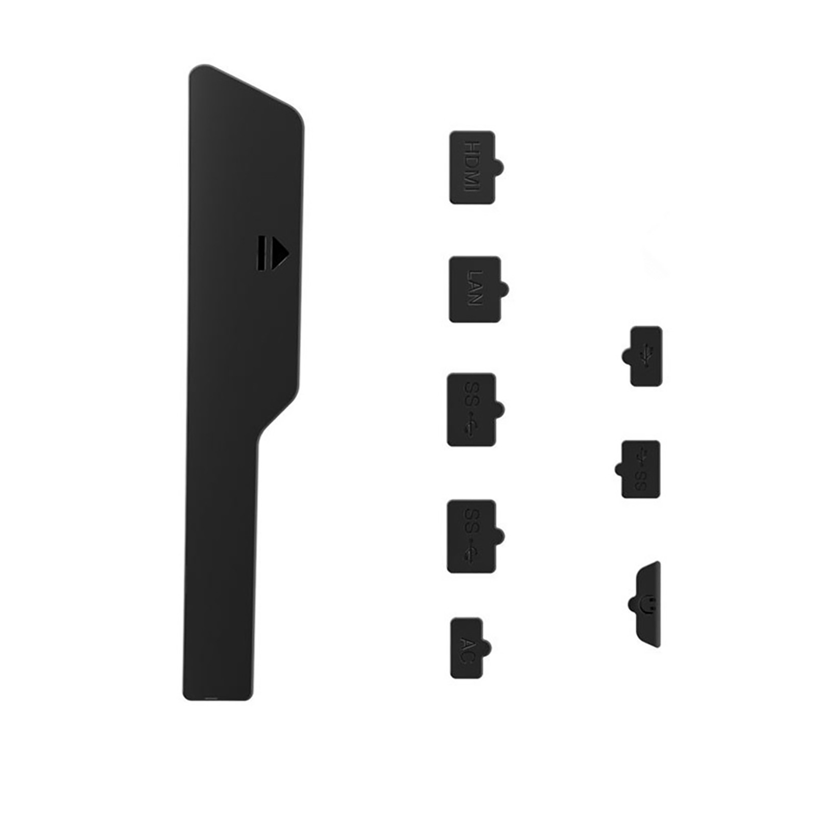 For PS5 Slim Gaming Console Dust Plugs Anti-Dust Cap Dustproof Cover 9Pack/lot