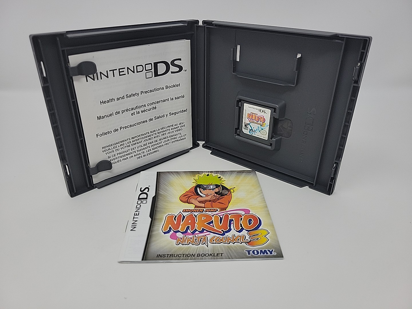 Naruto: Ninja Council 3 (Nintendo DS, 2007) CIB Complete Tested Free US Shipping