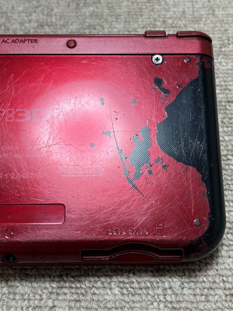 New 3DS LL XL Metalic red Japan Nintendo Console region Japanese B57