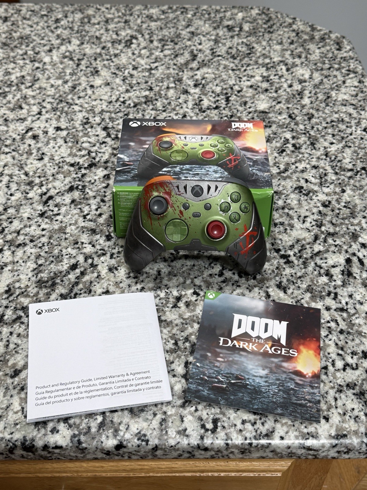 Microsoft Xbox Series X|S Wireless Controller Doom Dark Ages Special Edition