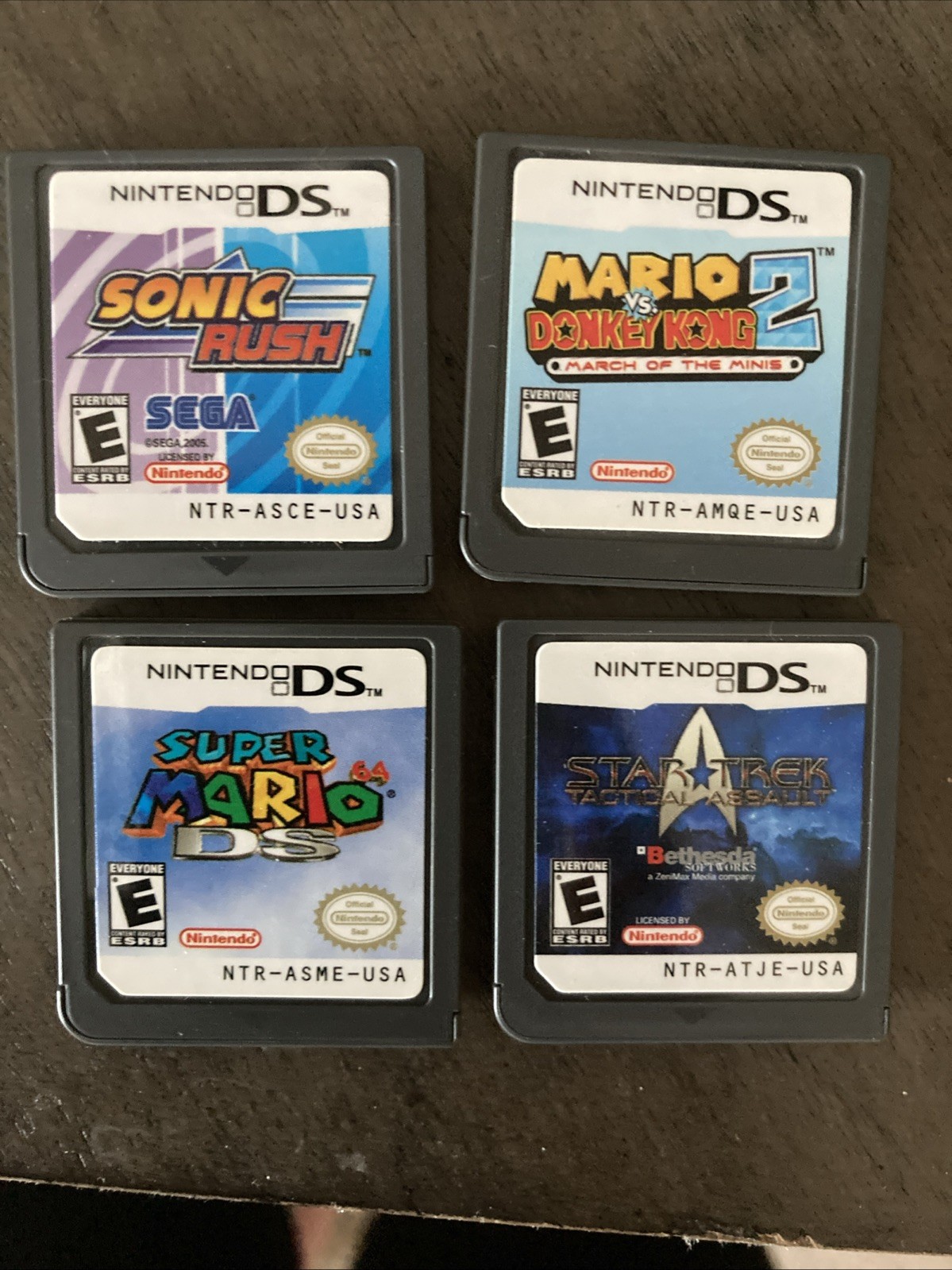 Nintendo DS Handheld System with DS and GBA Games Bundle