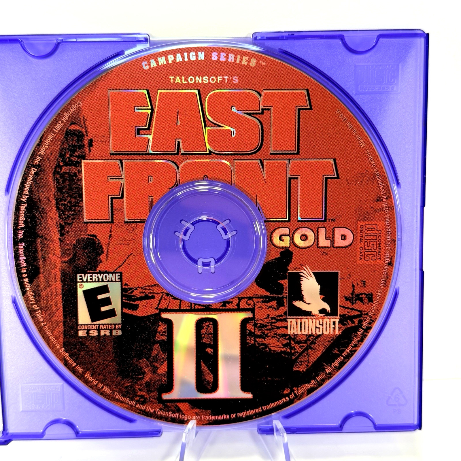 East Front II Gold PC Game TalonSoft Campaign Series Disc Only Windows