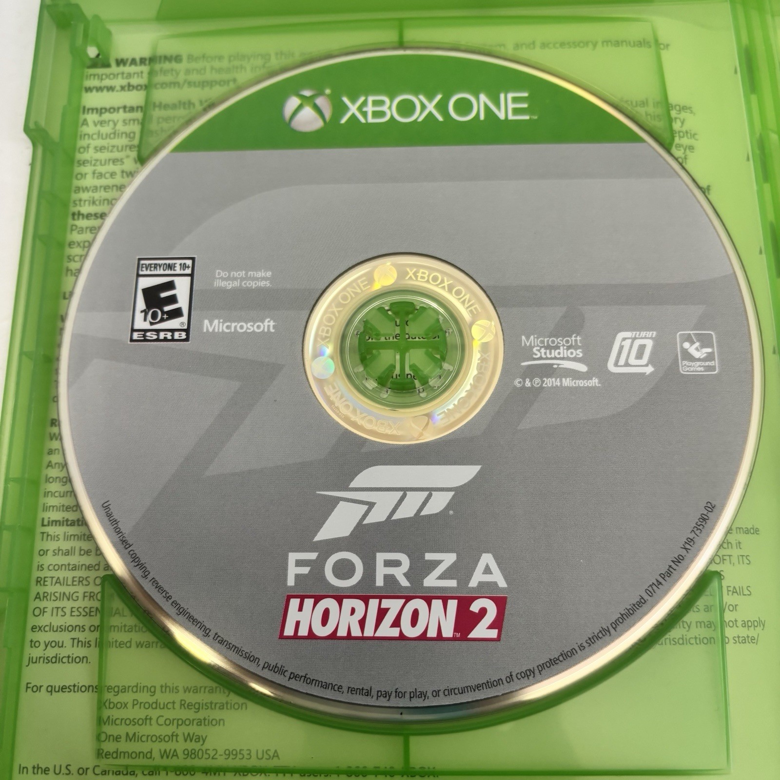 Forza Horizon 2 (Microsoft Xbox One, 2014) – No Scratches