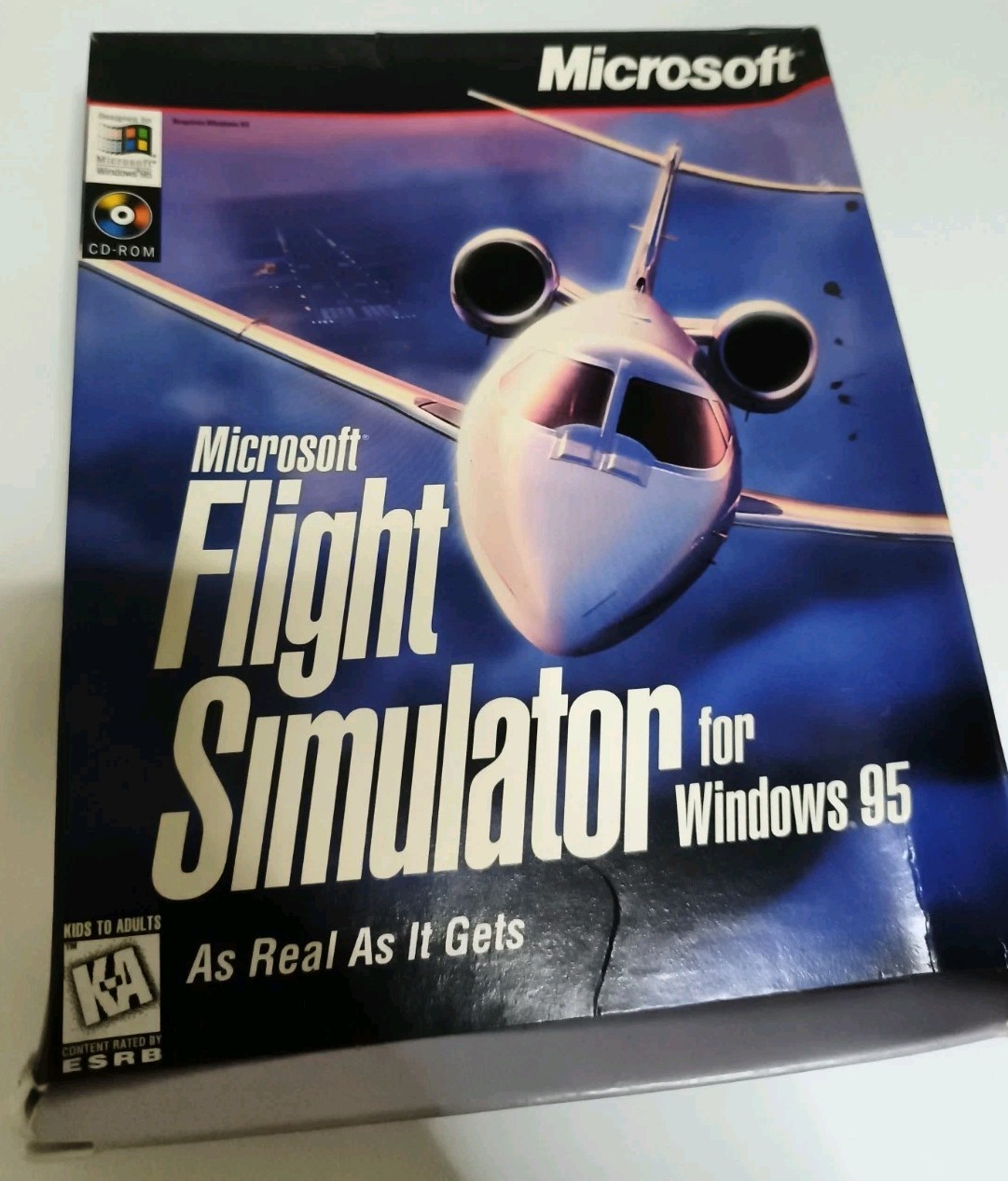 Microsoft Flight Simulator for Windows 95 Big Box PC