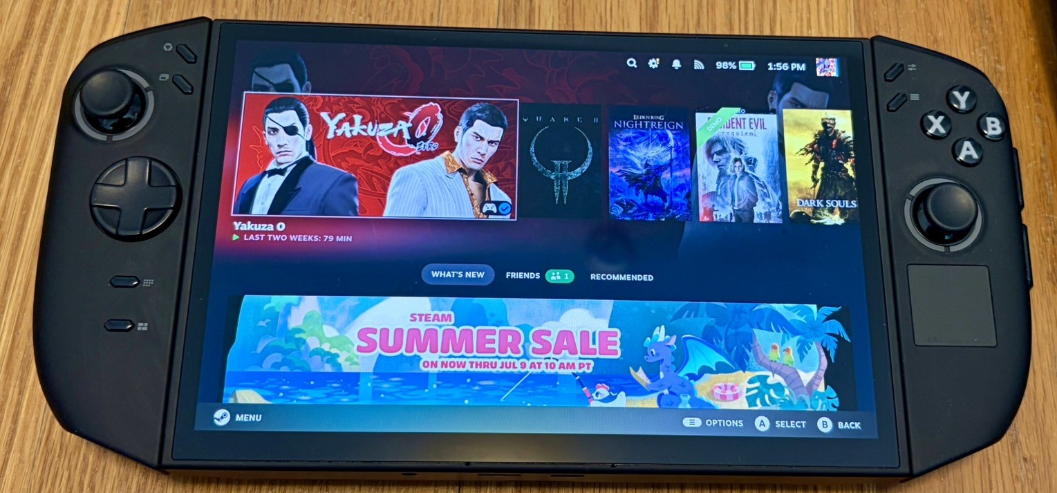 Lenovo Legion Go 2 AMD Ryzen Z2 Extreme 32GB RAM 1TB – SteamOS