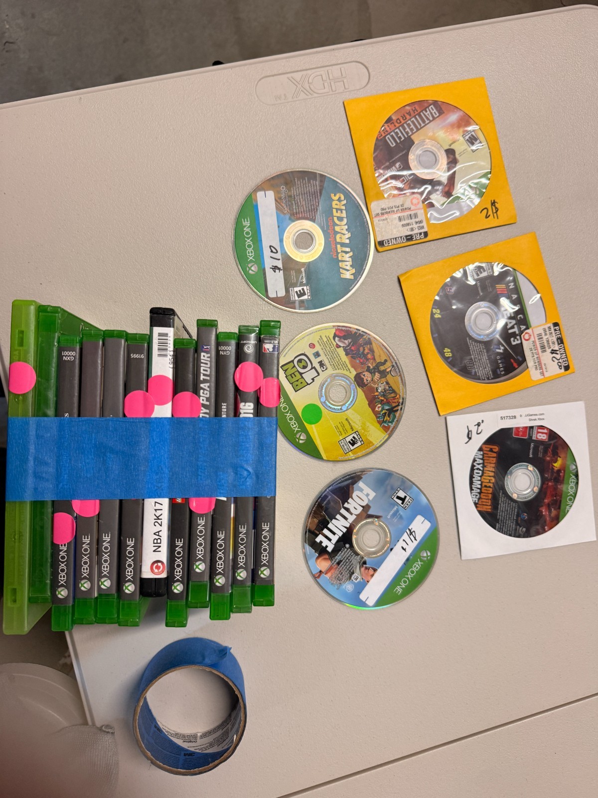 Xbox One Games Lot Bundle of 18 – Lego, Just Dance, Sports, Racing Mixed Titles