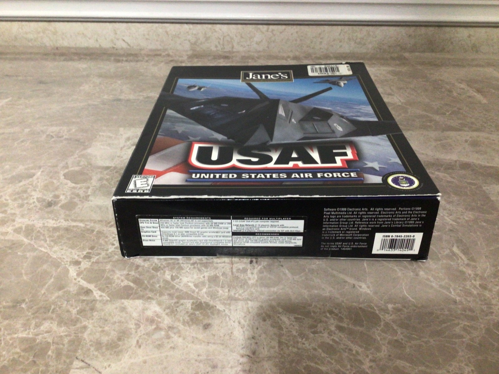 USAF United States Air Force PC 1999 Big Box Combat Simulator Windows 98 & 95
