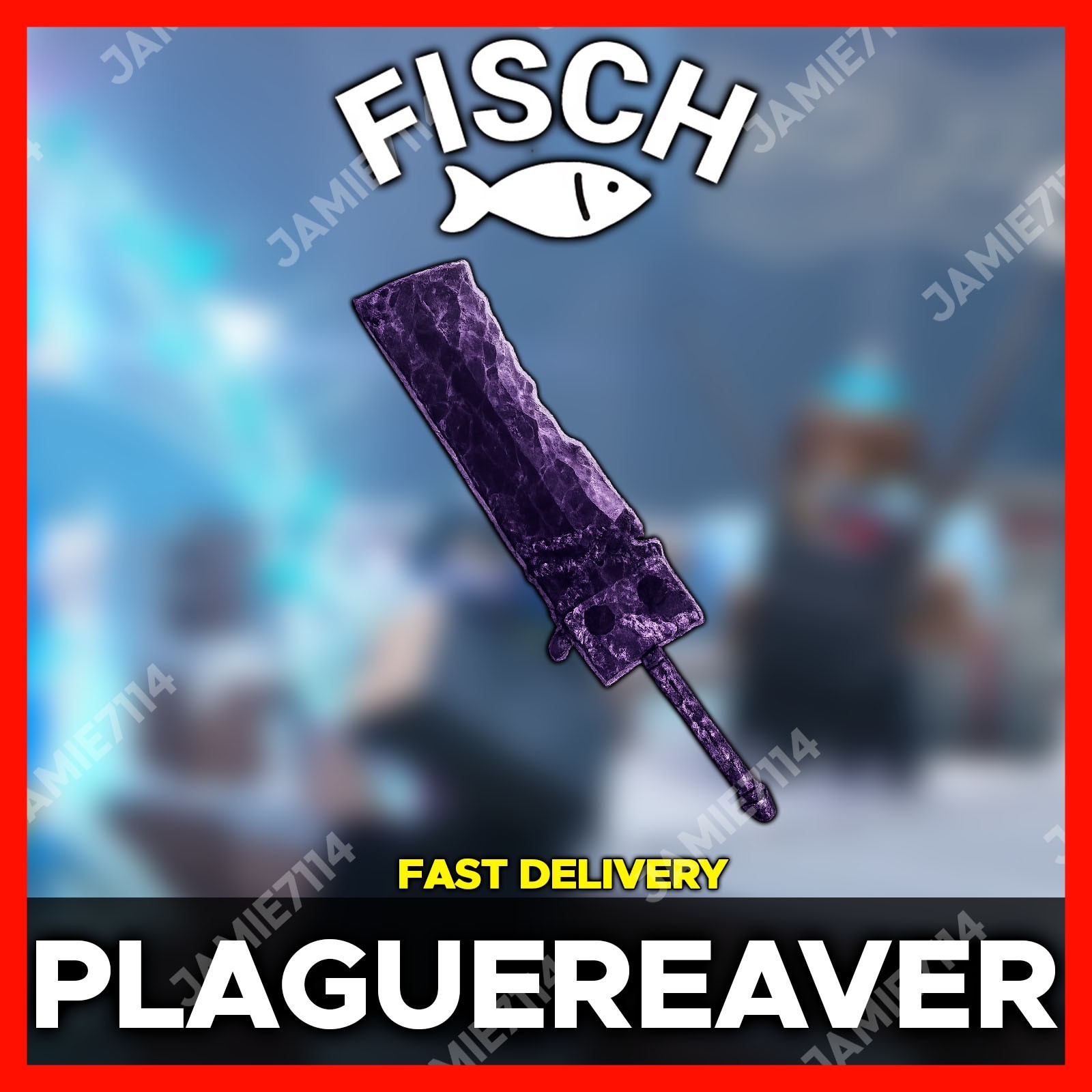 FISCH 🐟 Plaguereaver Rod Set‼️CHEAP & FAST SERVICE ‼️