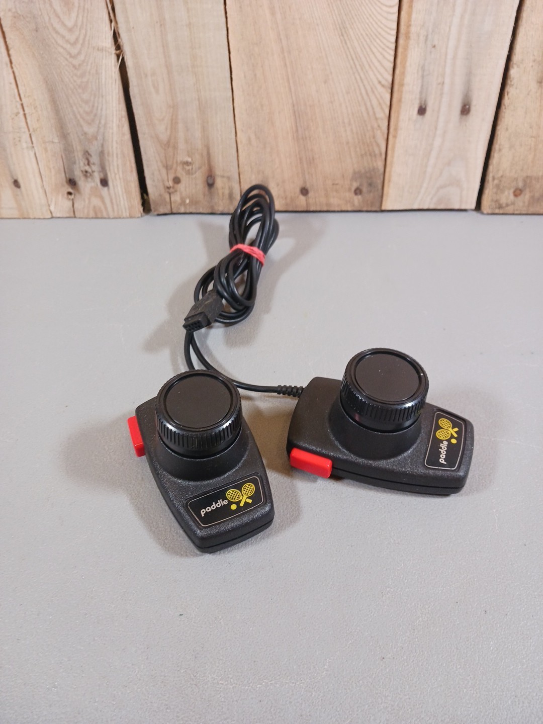 Original Atari Paddle Controllers Plus Spectravision Joystick Controller