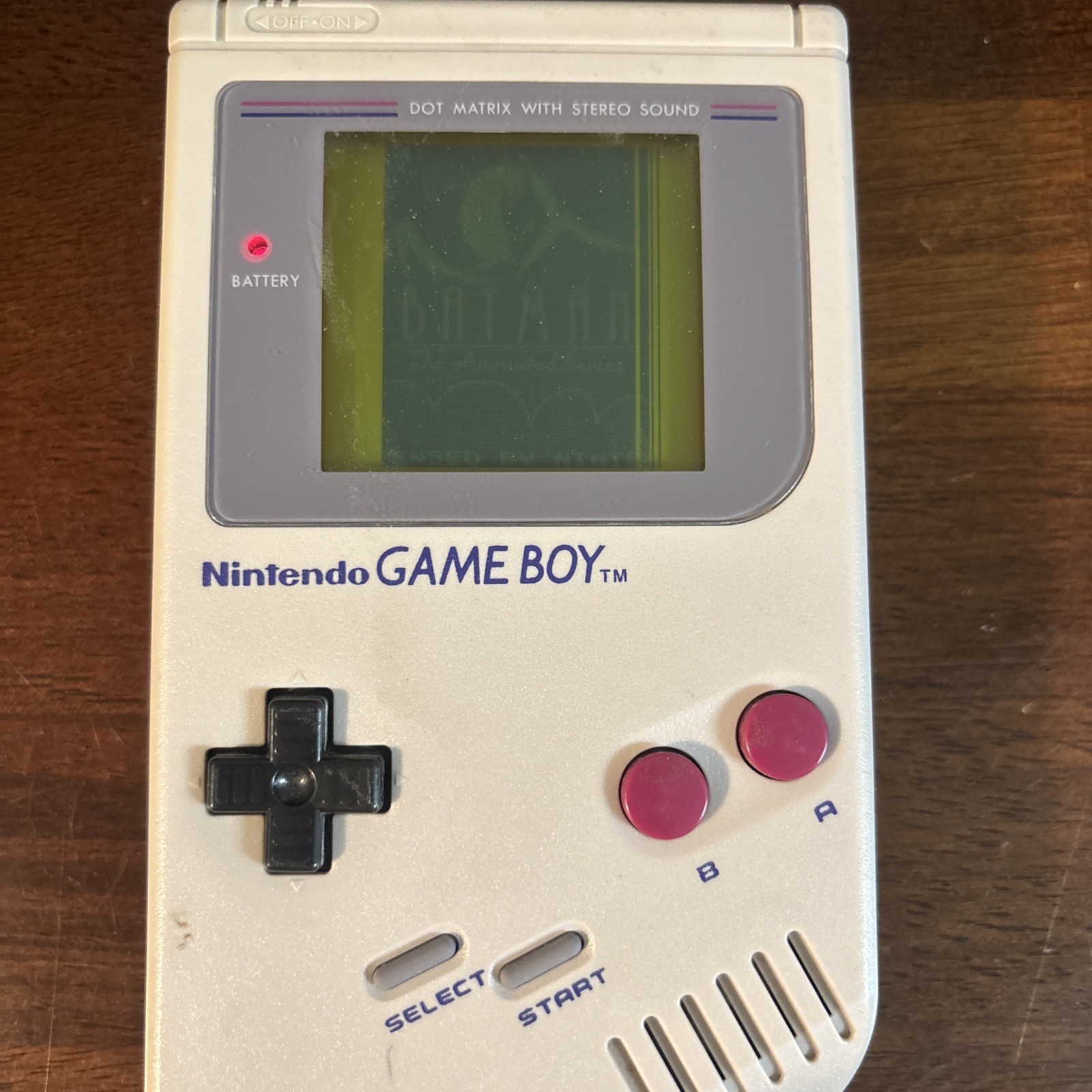 Nintendo Game Boy Launch Edition Handheld System – Gray
