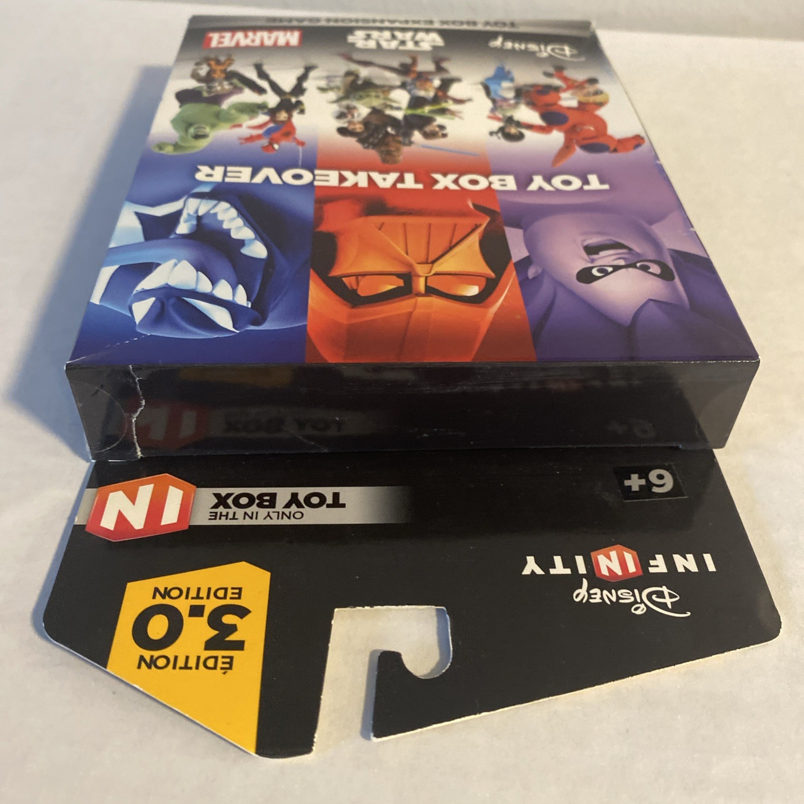 Disney Infinity 3.0 Edition Toy Box Takeover Expansion Pack Star Wars Marvel New