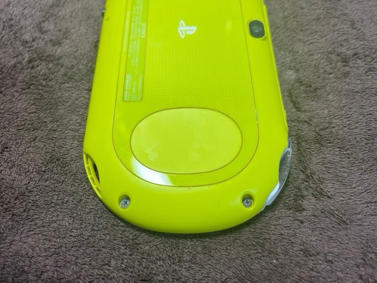 Excellent PS Vita PCH-2000 Lime Green White Tested