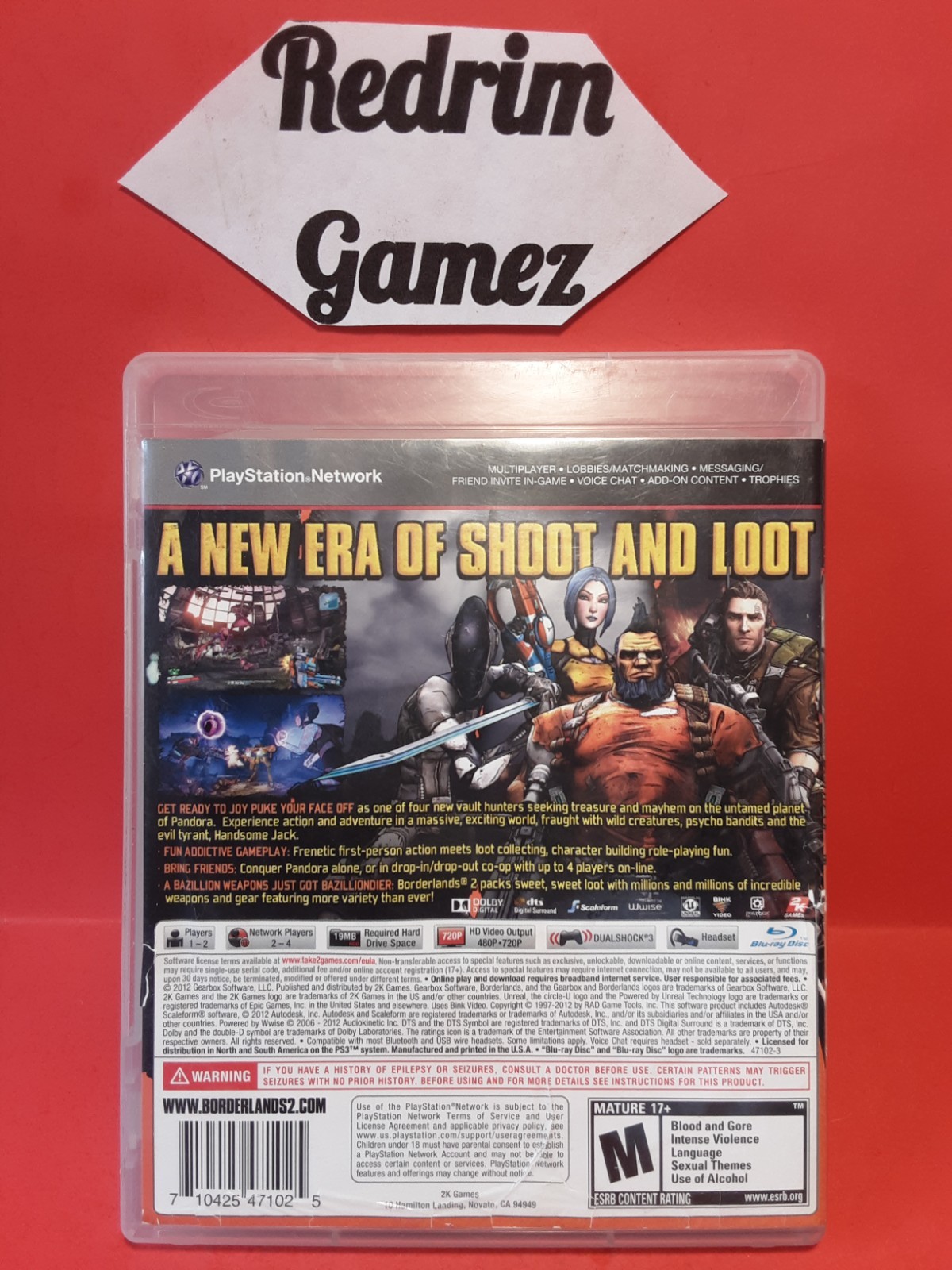 Borderlands 2 COMPLETE Black Label Sony PS3 Playstation Video Games Gearbox