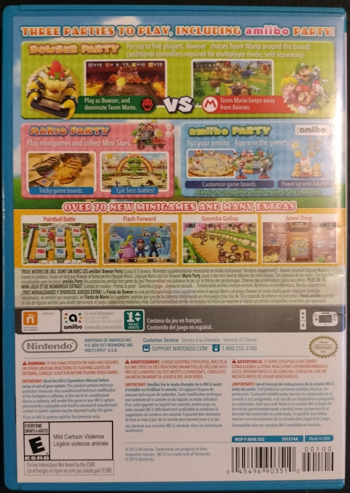 Mario Party 10 (Wii U, 2015)