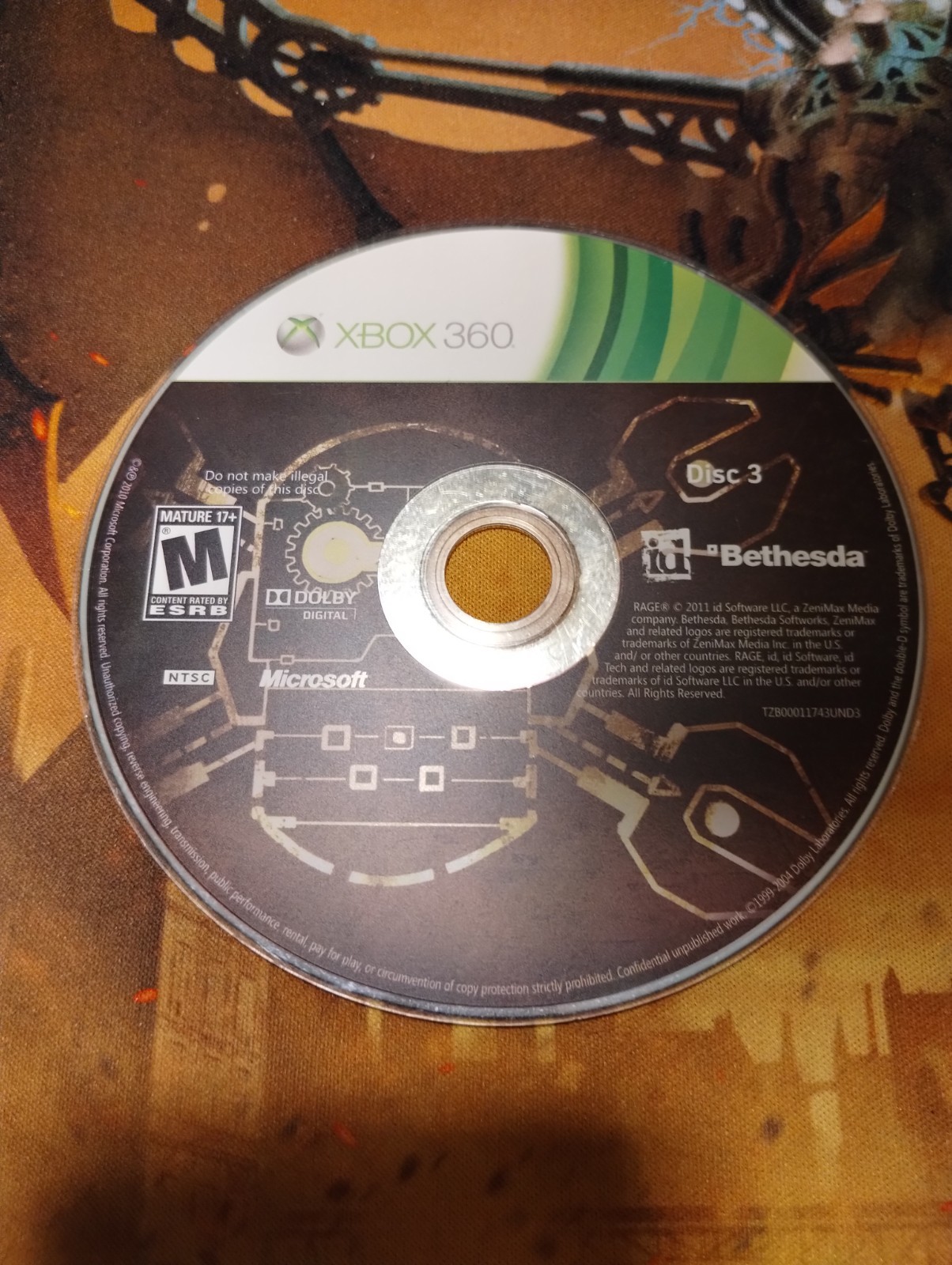 Rage (Microsoft Xbox 360, 2011)