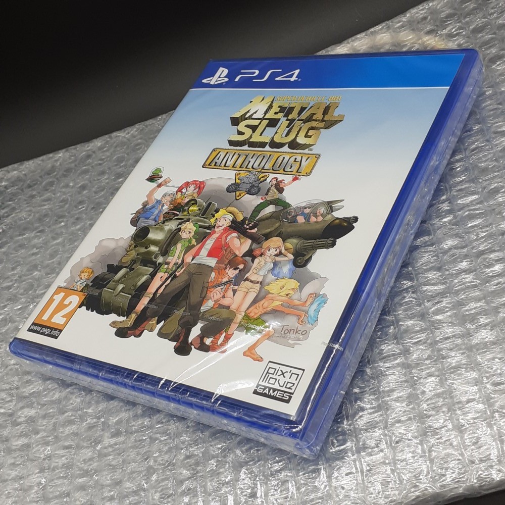 METAL SLUG ANTHOLOGY (Slug 1, 2, 3, 4, 5, 6, X) PS4 Games Pix’n Love (EN-FR-DE-E