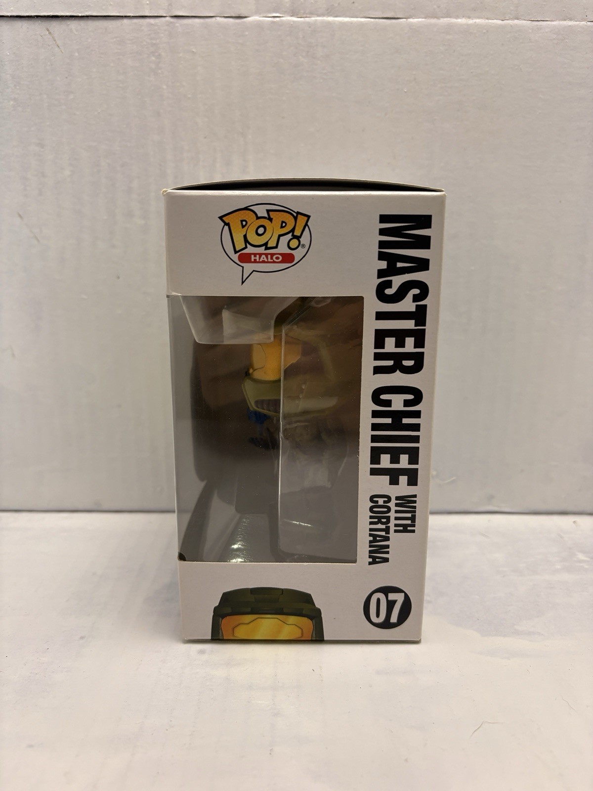 Rare Funko Pop! Halo Master Chief with Cortana Vinyl Figure #07 Boxed 2018