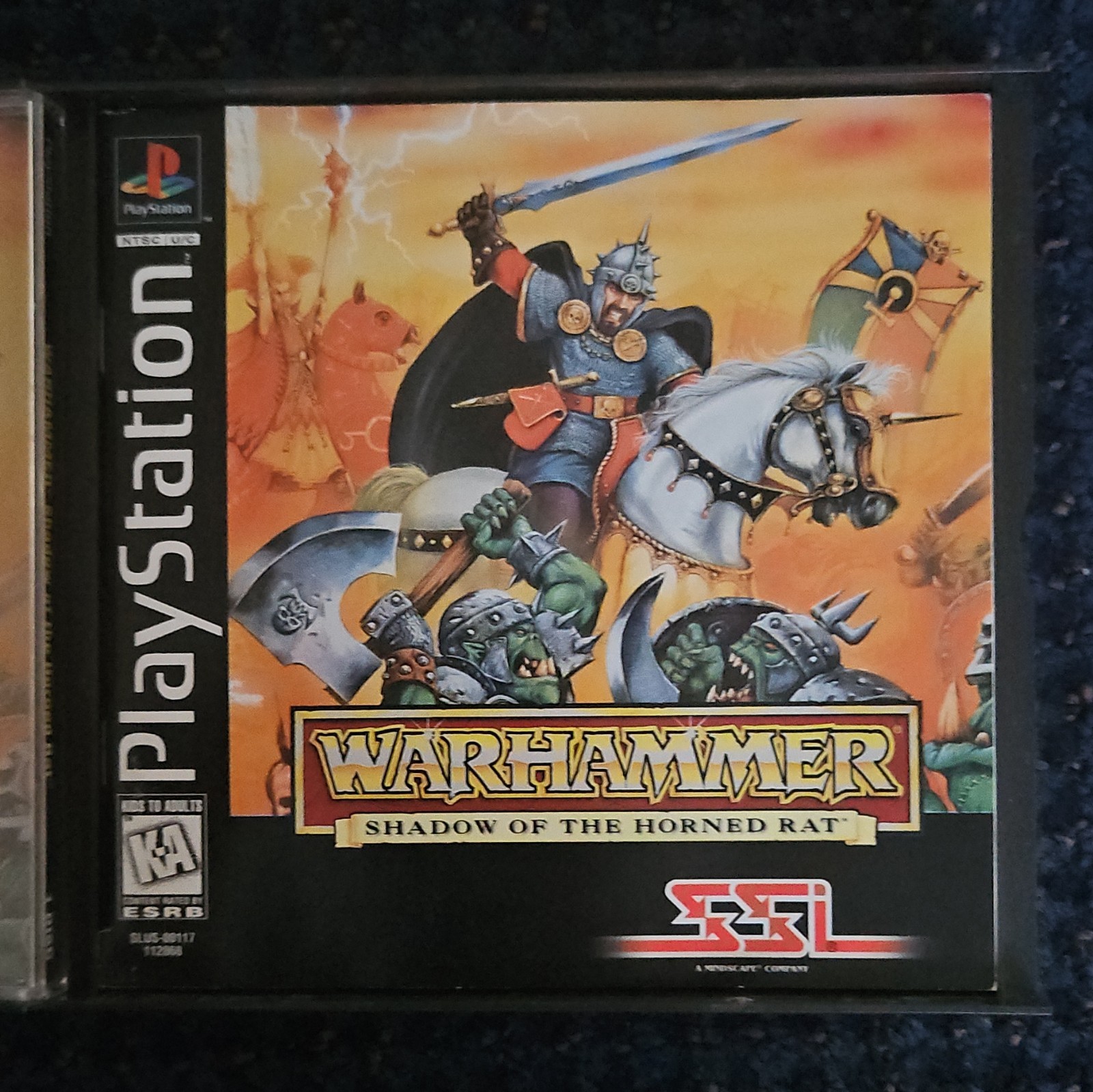 SSI Warhammer: Shadow of the Horned Rat Sony PlayStation 1 NTSC-U/C (CIB)