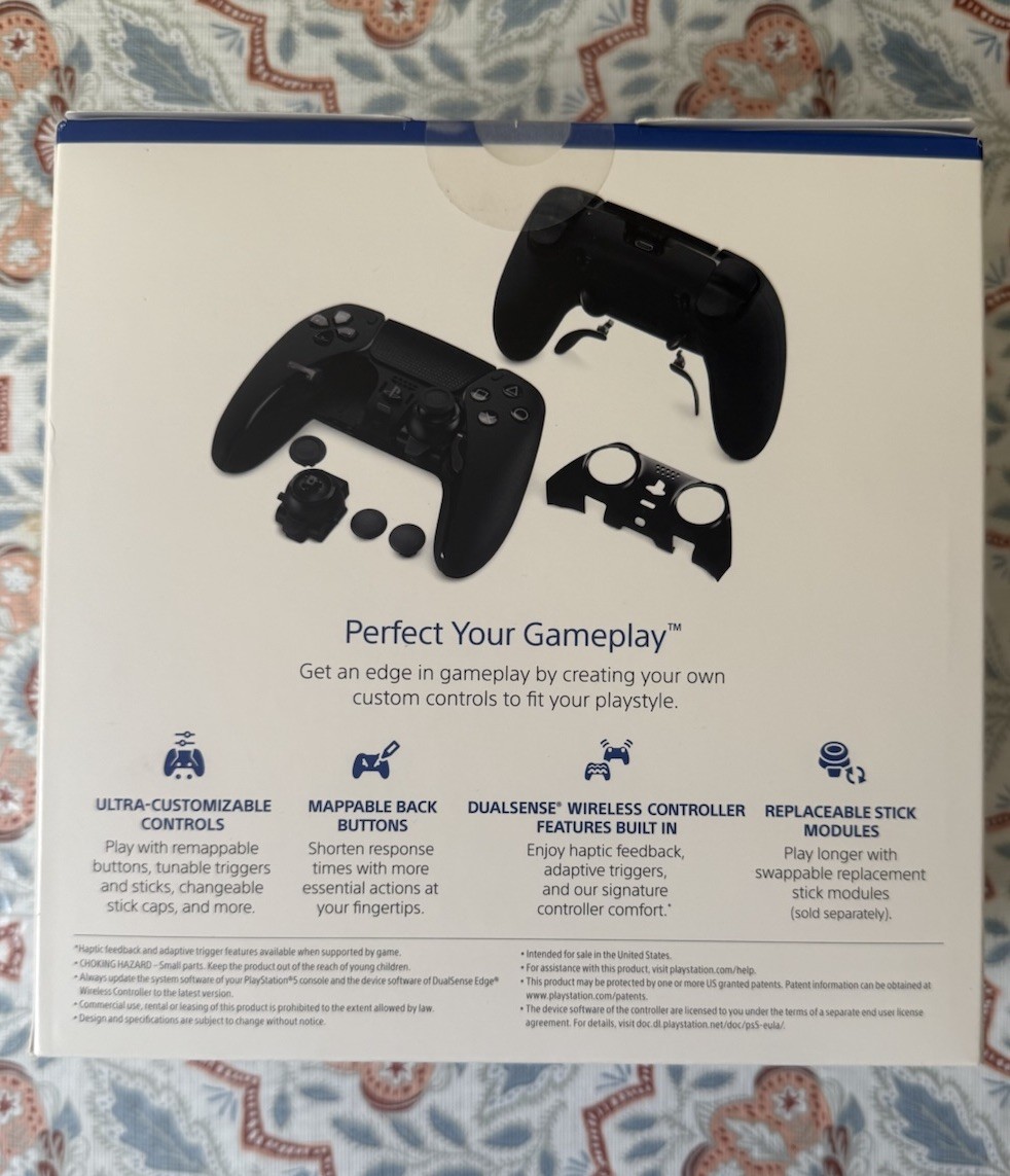 NIB Sony DualSense Edge Wireless Controller for PlayStation 5 – Midnight Black