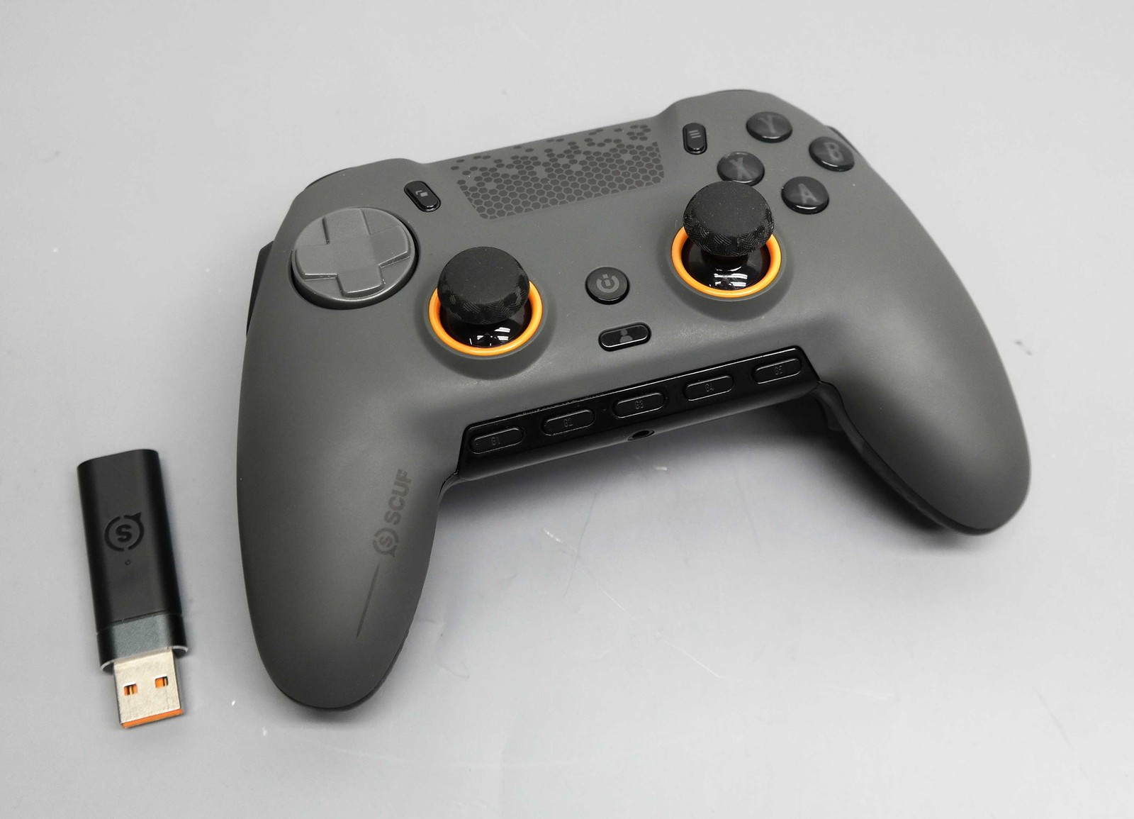SCUF ENVISION PRO Wireless Gaming Controller for PC – Steel Gray