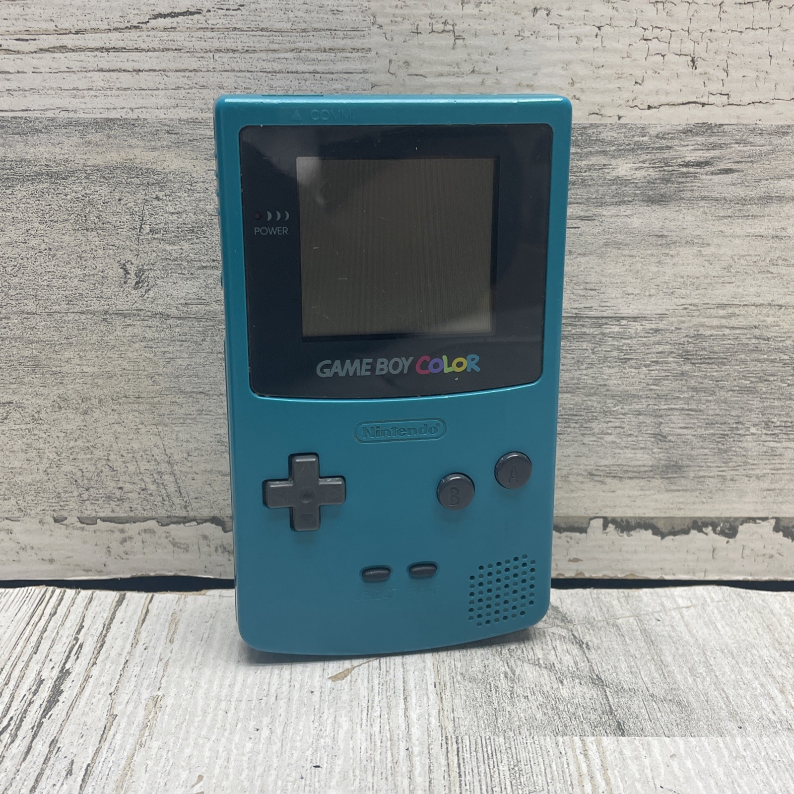 Nintendo Game Boy Color Handheld System Teal Blue CGB-001 Good Condition