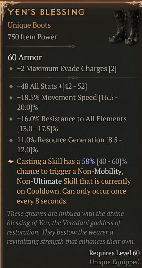 D4 Diablo 4 Season 14 – Rogue + General Uniques – Softcore SC