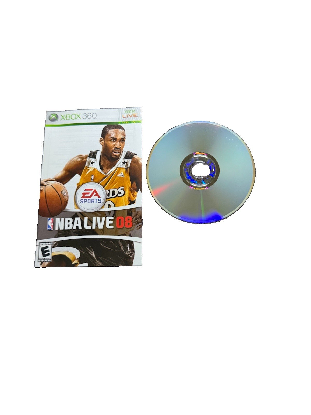 EA Sports NBA Live 08 Basketball Sports Xbox 360 2007 pre-owned