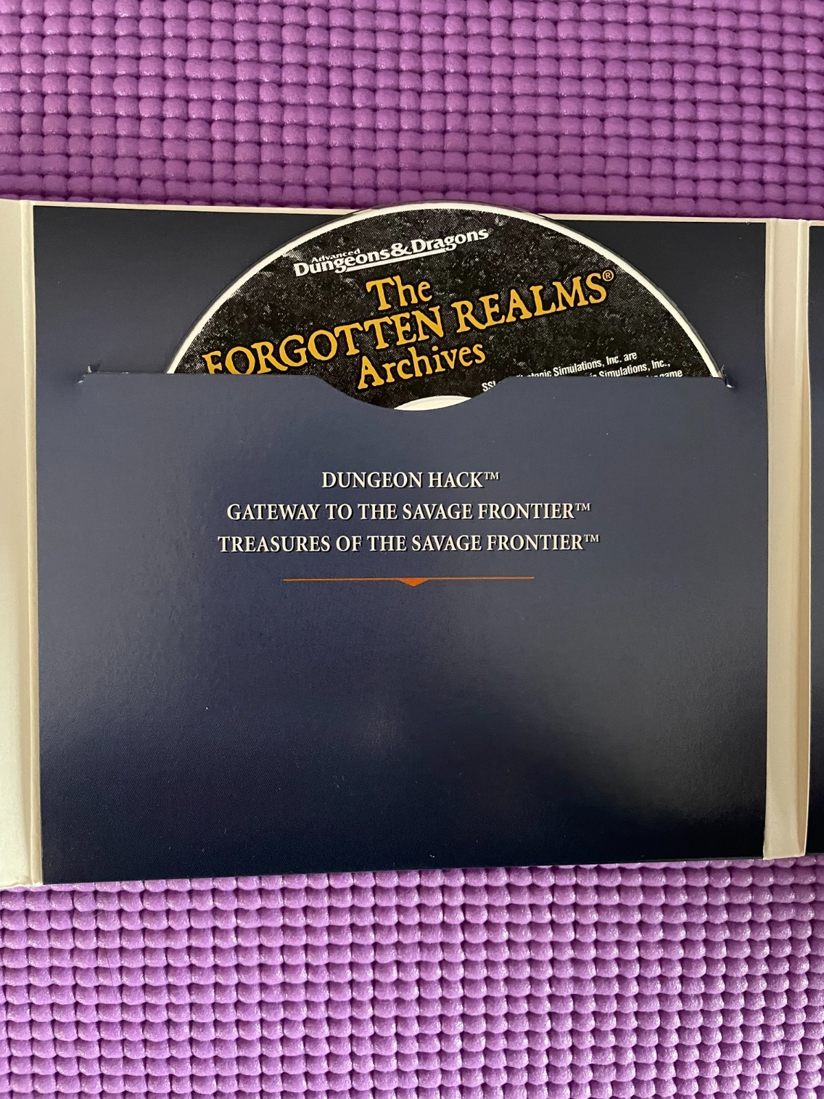 AD&D: Forgotten Realms The Archives Big Box 12 PC games on 4 CDs CIB