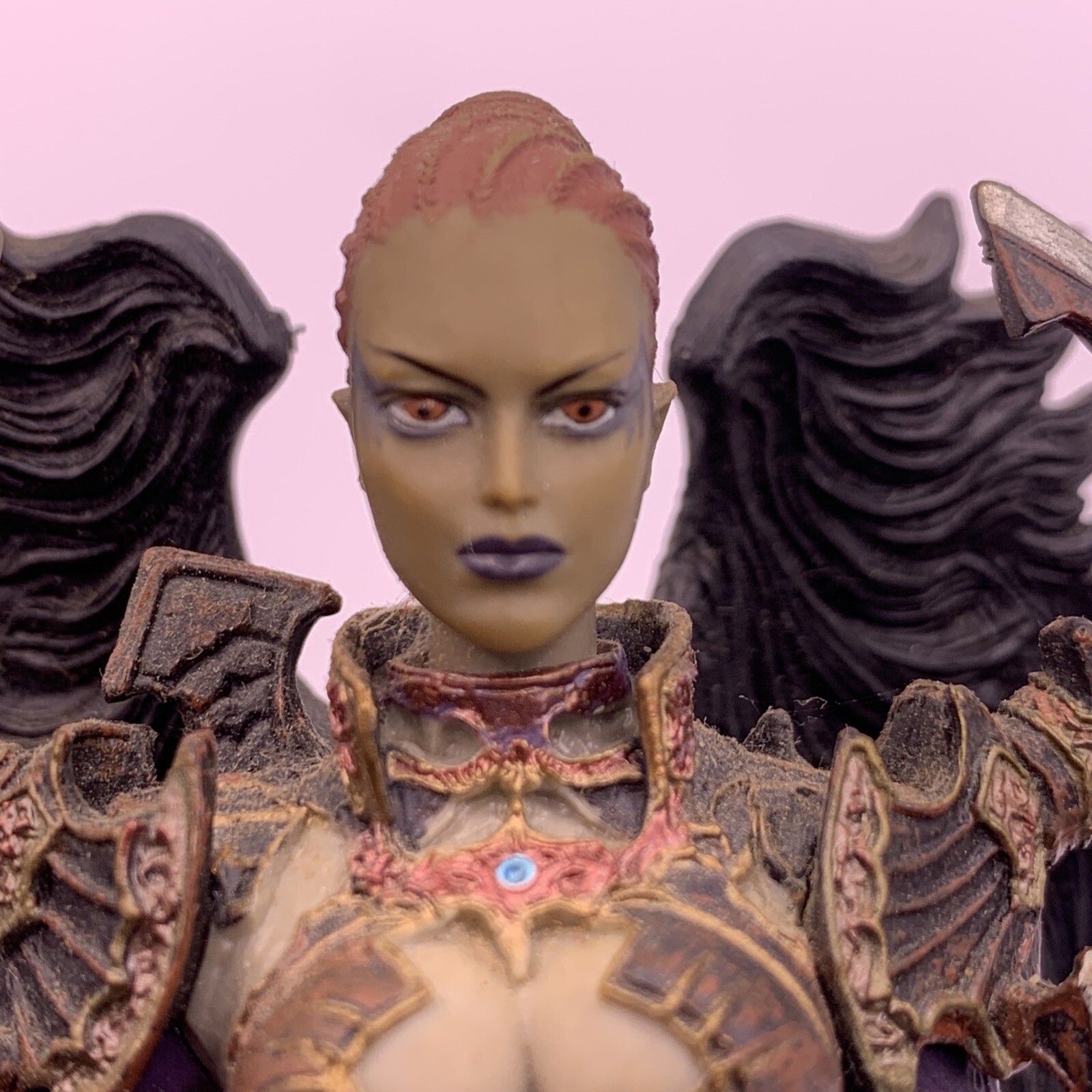 Avia Figure from Aion Limited Collectors Edition Winged Asmodian Daeva *AS IS*