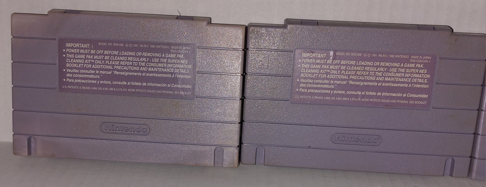 Lot Of 4 Super Nintendo Mixed Sports Games SNES Cartridge ONLY